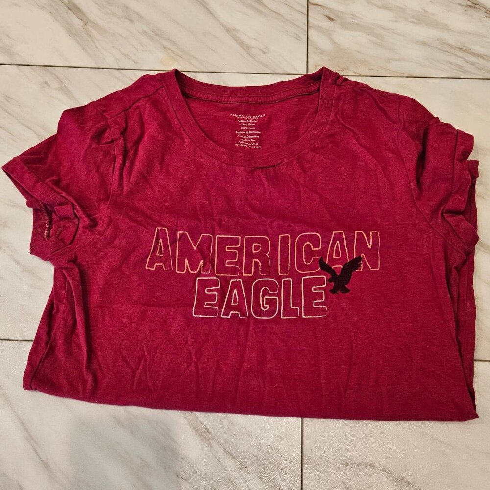 5 American Eagle Women Size Small Shirts Y2K - 1 owner - Picture 6 of 14